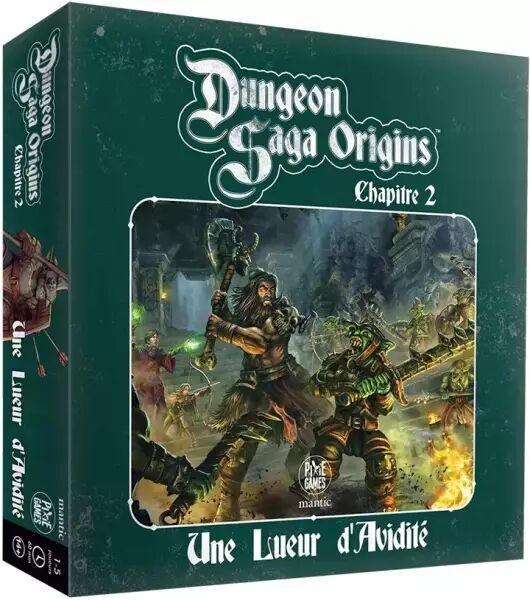 Dungeon Saga - Origins (FR) Ext. Une Lueur d\'Avidit�  - Matt Gilbert & Ciaran Morris - Mantic