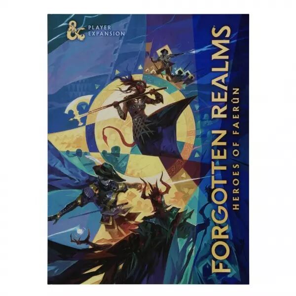 Dungeons & Dragons RPG :  Forgotten Realms: Heroes of Faerun guide des joueurs (alternative cover) - ANGLAIS