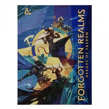Dungeons & Dragons RPG :  Forgotten Realms: Heroes of Faerun guide des joueurs (alternative cover) - ANGLAIS