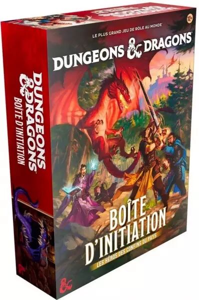 Dungeons & Dragons RPG Bo�te d�initiation : Les H�ros des Confins du pays VF