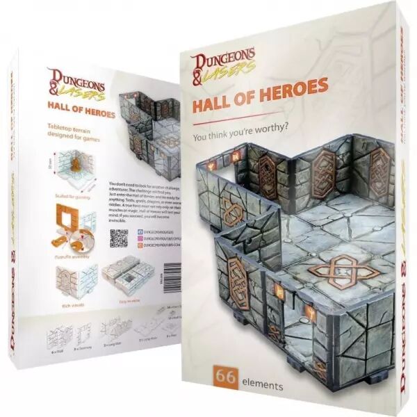 Dungeons & Lasers - d�cors - Hall of heroes