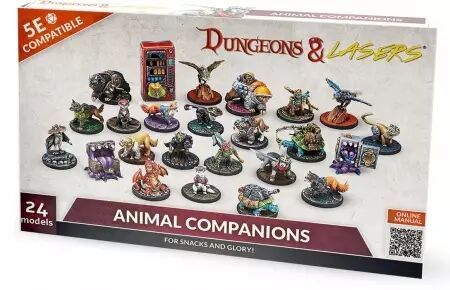 Dungeons & Lasers - Figurines - Animal Companions Set