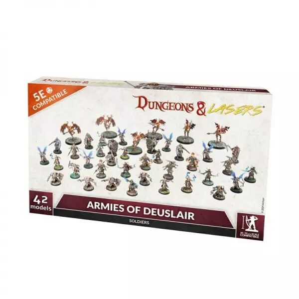 Dungeons & Lasers - Figurines - Armies of Deuslair