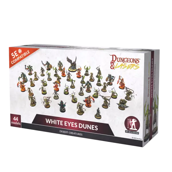 Dungeons & Lasers - Figurines - White Eyes Dunes
