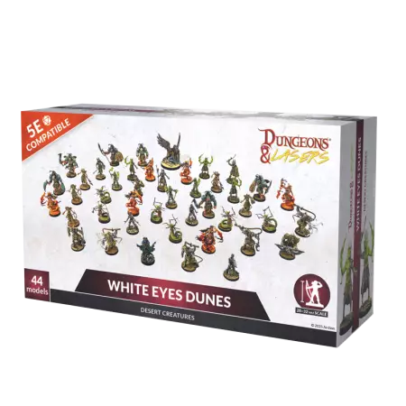Dungeons & Lasers - Figurines - White Eyes Dunes