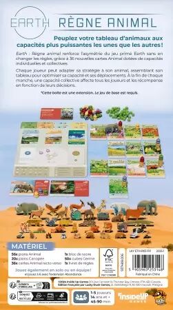 Earth - Extension : R&egrave;gne Animal - Lucky Duck Games