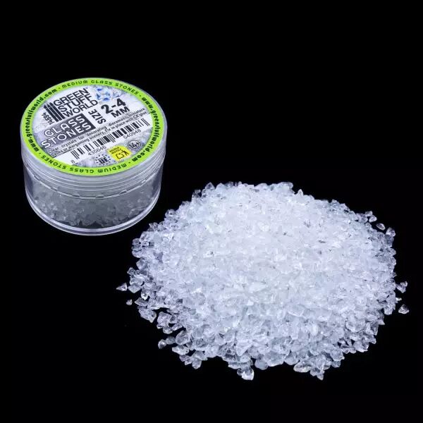 �clats de cristal 2-4mm - Green Stuff World