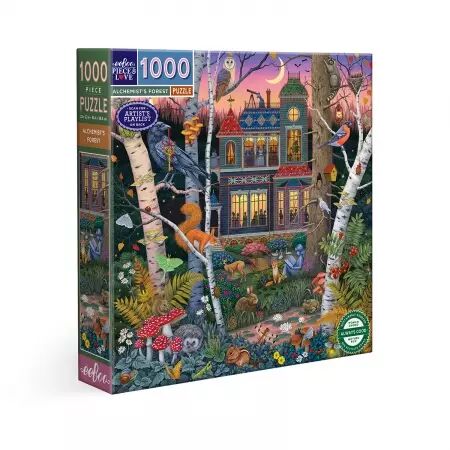 Eeboo - Puzzle 1000 pi&egrave;ces - Alchemist\'s Forest  - Ecoresponsable