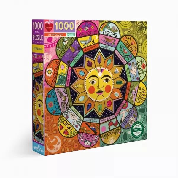 Eeboo - Puzzle 1000 pi�ces - Astrology - Ecoresponsable
