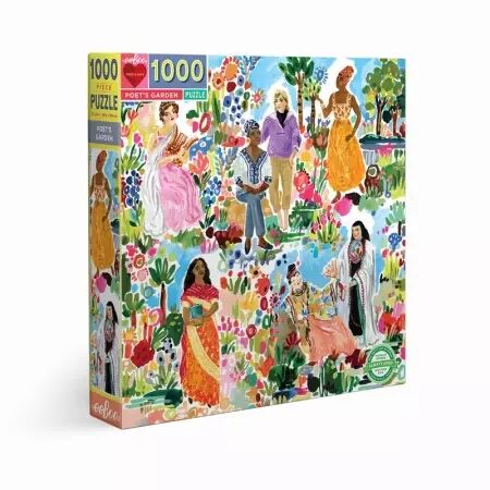 Eeboo - Puzzle 1000 pièces - Poet\'s Garden - Ecoresponsable