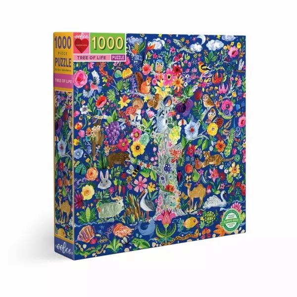 Eeboo - Puzzle 1000 pi�ces - Tree of Life - Ecoresponsable
