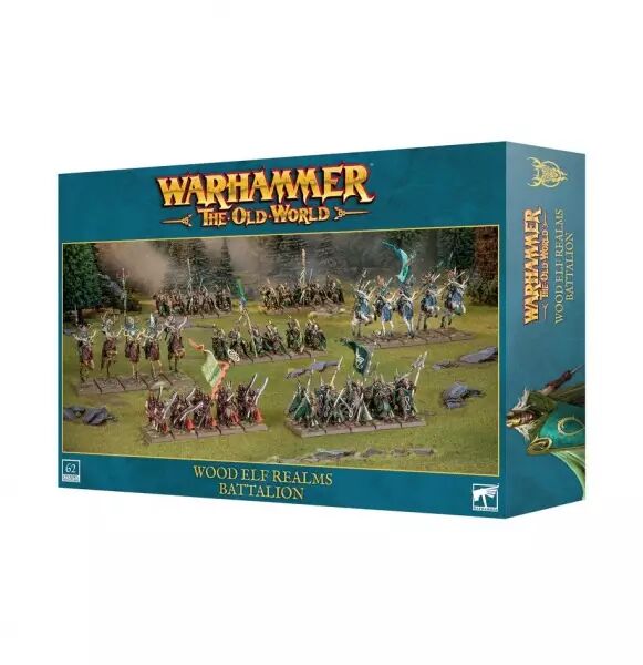 Elfes Sylvains (Wood Elf Realms) : Bataillon  - Warhammer the Old World