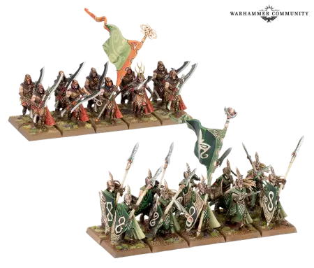 Elfes Sylvains (Wood Elf Realms) : Eternal Guard - Warhammer the Old World