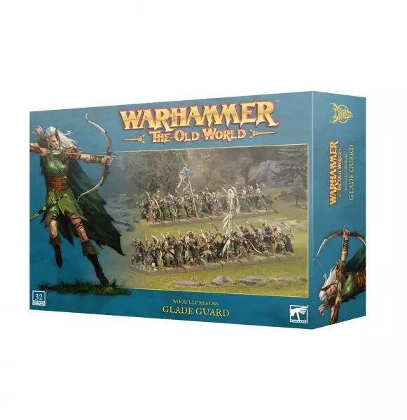 Elfes Sylvains (Wood Elf Realms) : Gardes sylvains (Glade Guard) - Warhammer the Old World