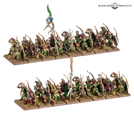 Elfes Sylvains (Wood Elf Realms) : Glade Guard - Warhammer the Old World
