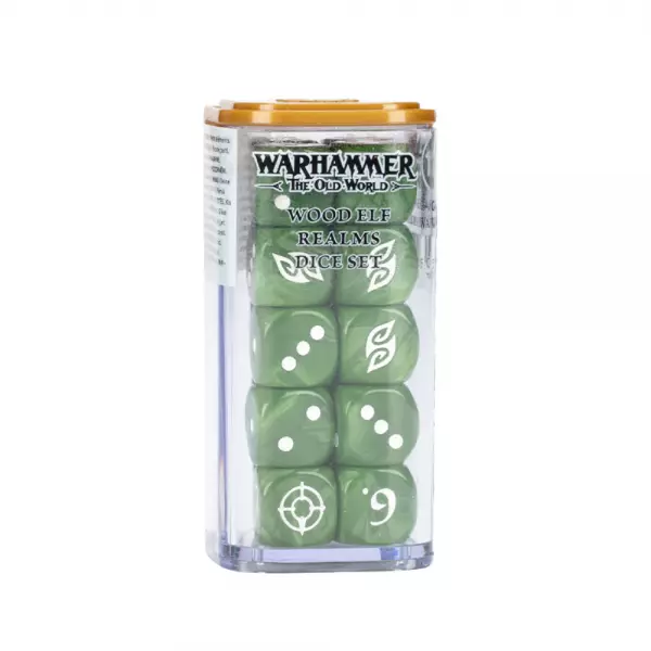 Elfes Sylvains (Wood Elf Realms) : set de d�s - Warhammer the Old World