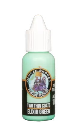 Elixir Green - Bright - Two Thin Coats
