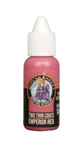 Emperor Red - Midtone - Two Thin Coats