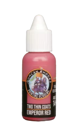 Emperor Red - Midtone - Two Thin Coats