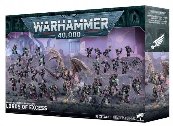 Emperor\'s Children - Bataillon (Battleforce) : Seigneurs de l\'Exc�s - Warhammer 40k