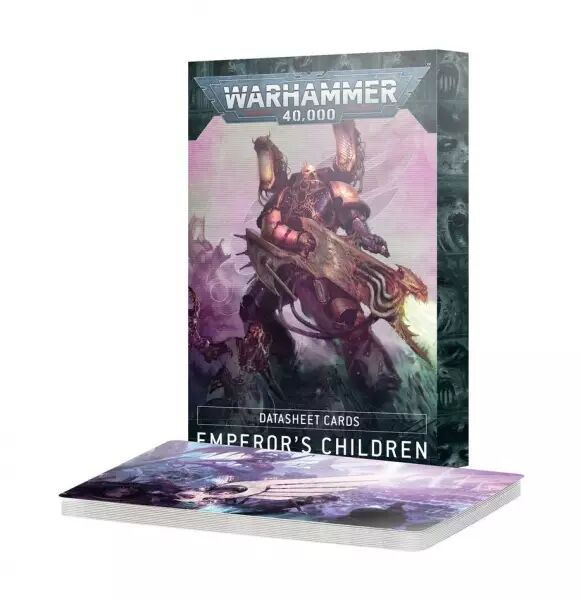 Emperor\'s Children : Datasheet Cards (English) - Warhammer 40k - Games Workshop