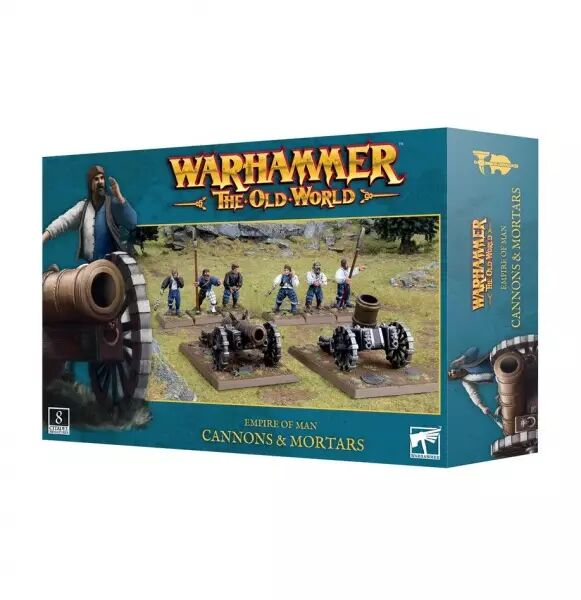 Empire de l\'Homme :  Canons et Mortiers - Warhammer the Old World