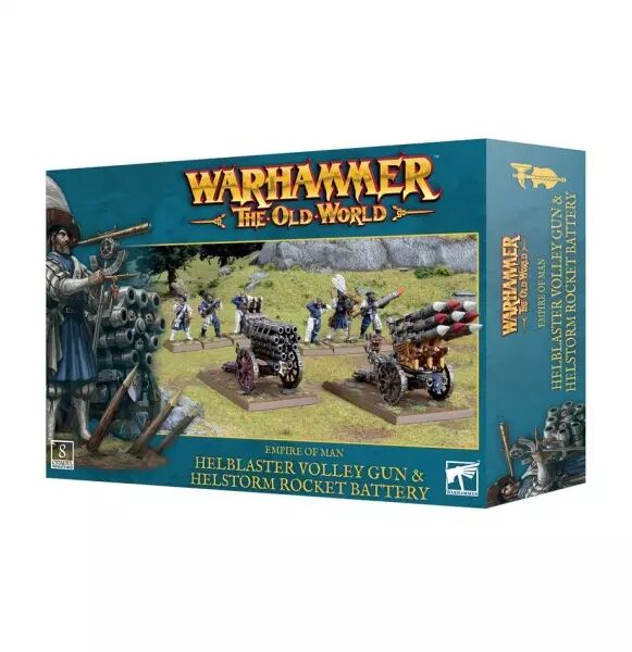 Empire de l\'Homme : Canons � R�p�tition Feu d\'Enfer & Batteries Tonnerre de Feu - Warhammer the Old World