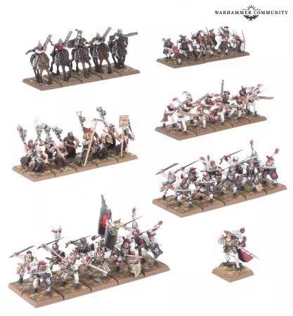 Empire de l\'Homme : Colonne de Bataille (Battle March Army)  - Warhammer the Old World