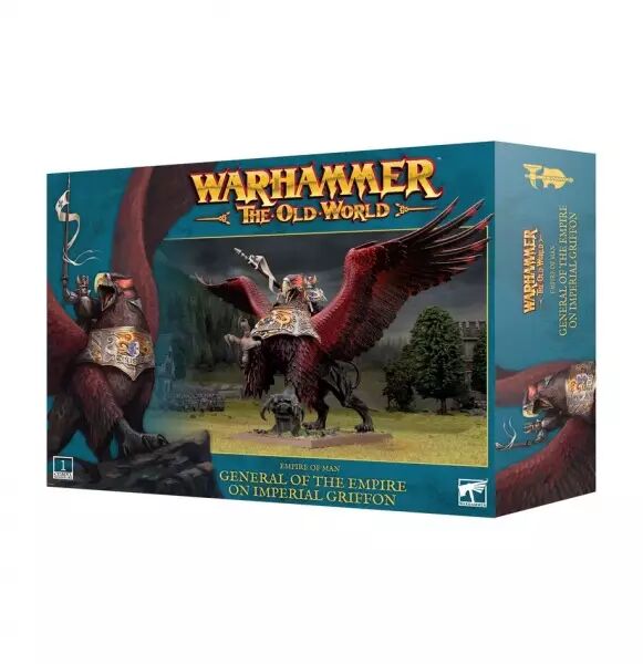 Empire de l\'Homme : G�n�ral de l\'Empire sur Griffon Imp�rial - Warhammer the Old World