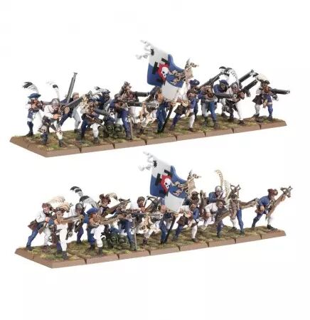 Empire de l\'Homme : Troupes de Tir de l\'Empire (State Missile Troops) - Warhammer the Old World
