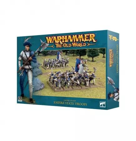 Empire de l\'Homme : Troupes Régulières de l\'Empire (Empire State Troops) - Warhammer the Old World
