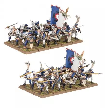 Empire de l\'Homme : Troupes Régulières de l\'Empire (Empire State Troops) - Warhammer the Old World