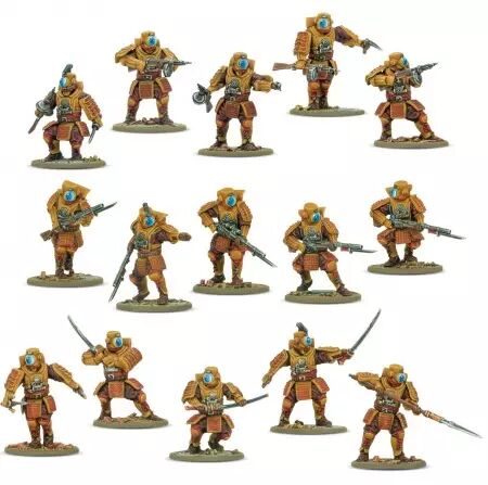 Empire of Japan Ghost Attack Infantry - Konflict 47 - Warlord Games