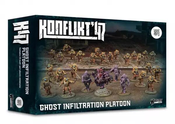 Empire of Japan Ghost Infiltration Platoon - Konflict 47 - Warlord Games