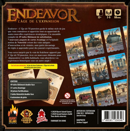 ENDEAVOR - Extension L\'Age de L\'expansion
