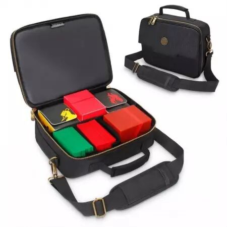 ENHANCE : Sacoche de Rangement & Transport TCG (Noir Classic)