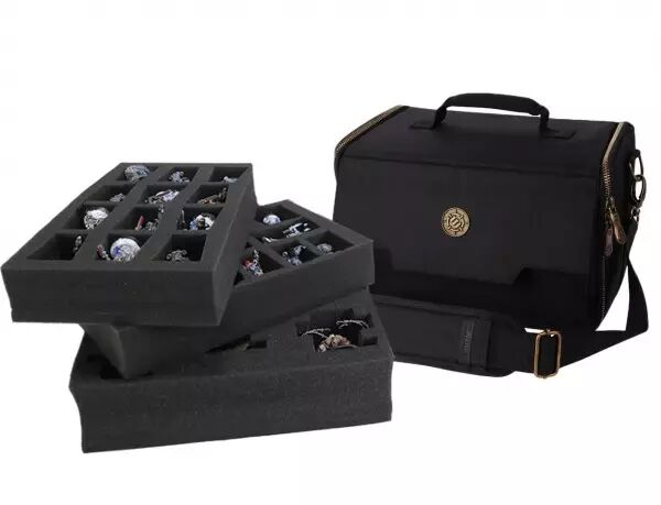 ENHANCE : Sacoche pour Figurines Socles Larges - Format Compact (Miniature Carrying Case)