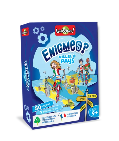 Enigmes - Villes et Pays