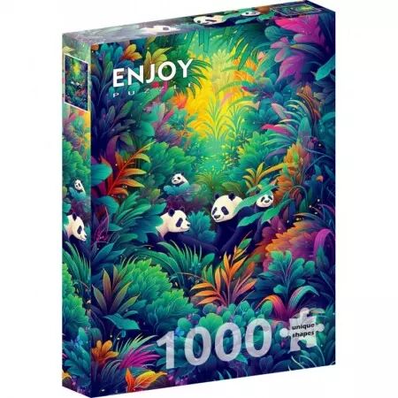 Enjoy Puzzle - Panda Haven - 1000 pieces
