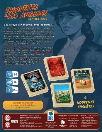 Enquêtes à Los Angeles - Nouveaux crimes