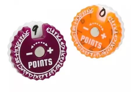 Epic Loot Box - Compteurs de Points Ronds 20mm (0-9) 9 pi&egrave;ces (runic)