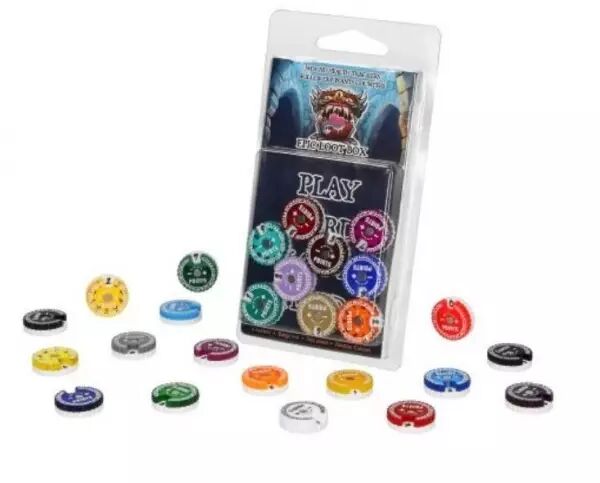 Epic Loot Box - Compteurs de Points Ronds 20mm (0-9) 9 pi�ces (runic)