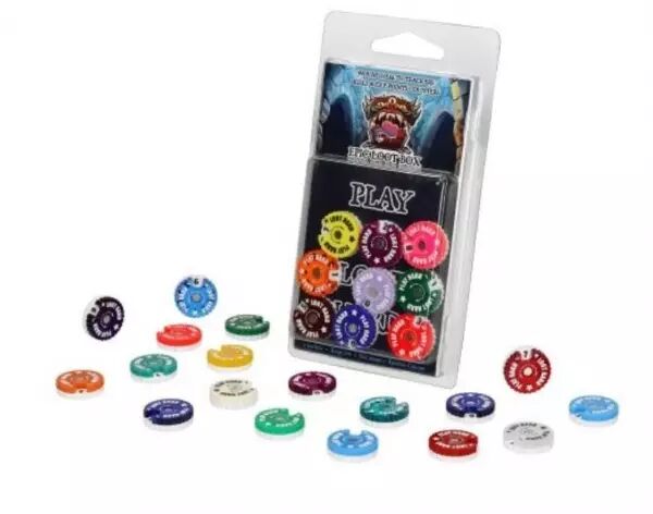 Epic Loot Box - Compteurs de Points Ronds 20mm (0-9) 9 pi�ces