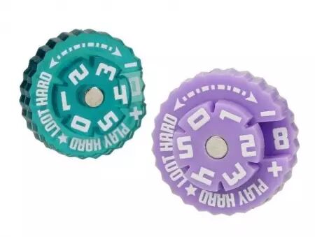 Epic Loot Box - Compteurs de Points Ronds 25mm (0-59) 5 pi&egrave;ces