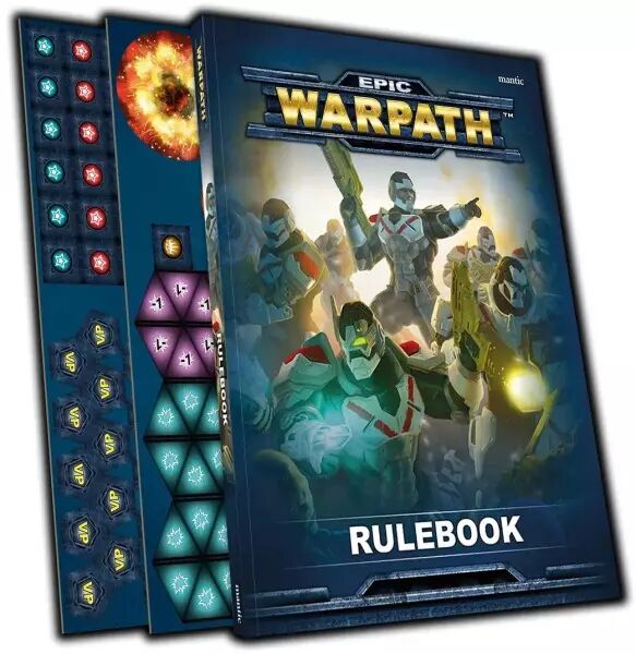 Epic Warpath - Livre des r�gles et pack de jetons (FR) - Mantic