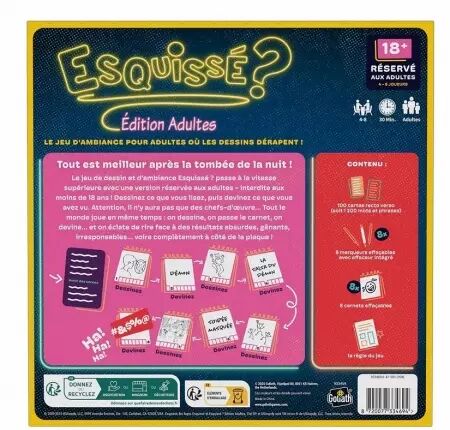 Esquisse - Edition Adultes - Goliath