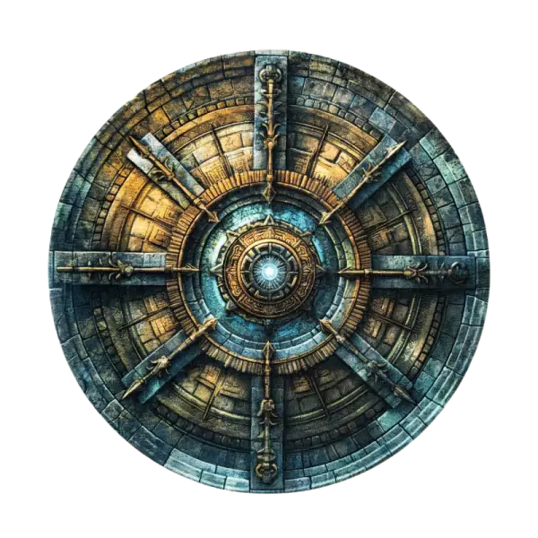 Eternal Altar x8 - Gabarits d\'objectif Age of Sigmar V4 (officiel)