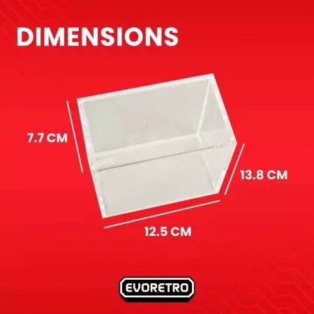 Evoretro - Boite protection acrylique 5mm Magnétique pour Displays Pokémon