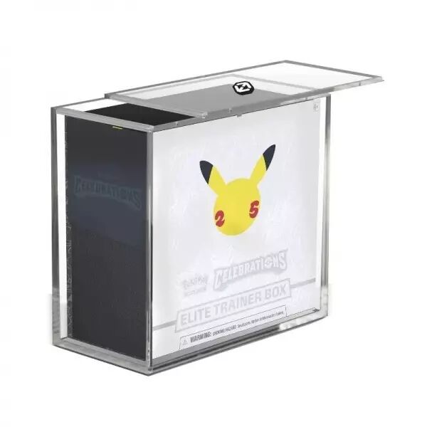 Evoretro - Bo�tier de Protection Acrylique Anti-UV pour Display Pok�mon � Couvercle Coulissant (Sliding Lid)