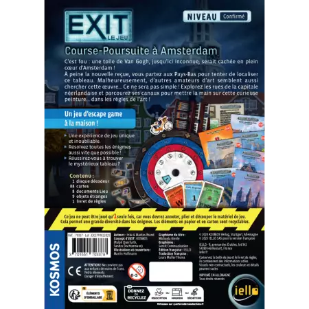 Exit : Course Poursuite à Amsterdam - Confirmé
